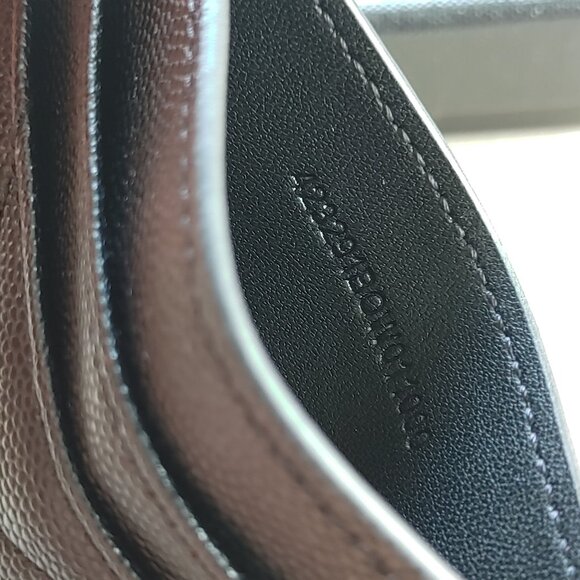 YSL Yves Saint Laurent "Cassandre" black cardholder - Picture 8 of 11